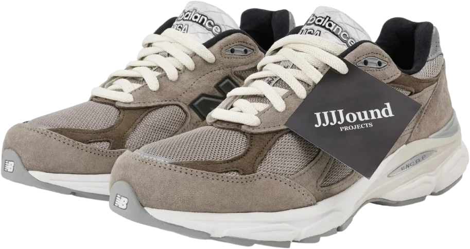 Par marrón JJJJound × New Balance